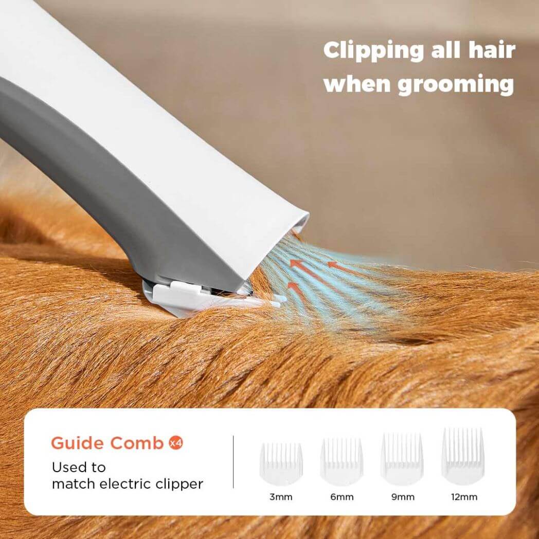 GULIGULI-Shark-7-in-1-Pet-Grooming-Kit-3